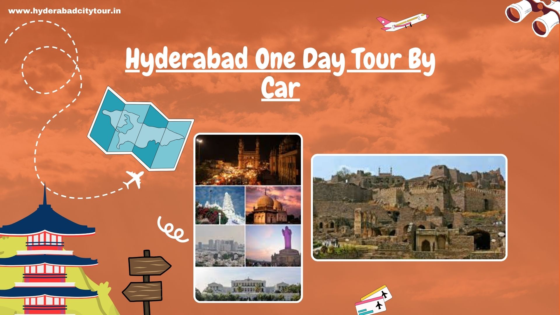Hyderabad One Day Tour By Car