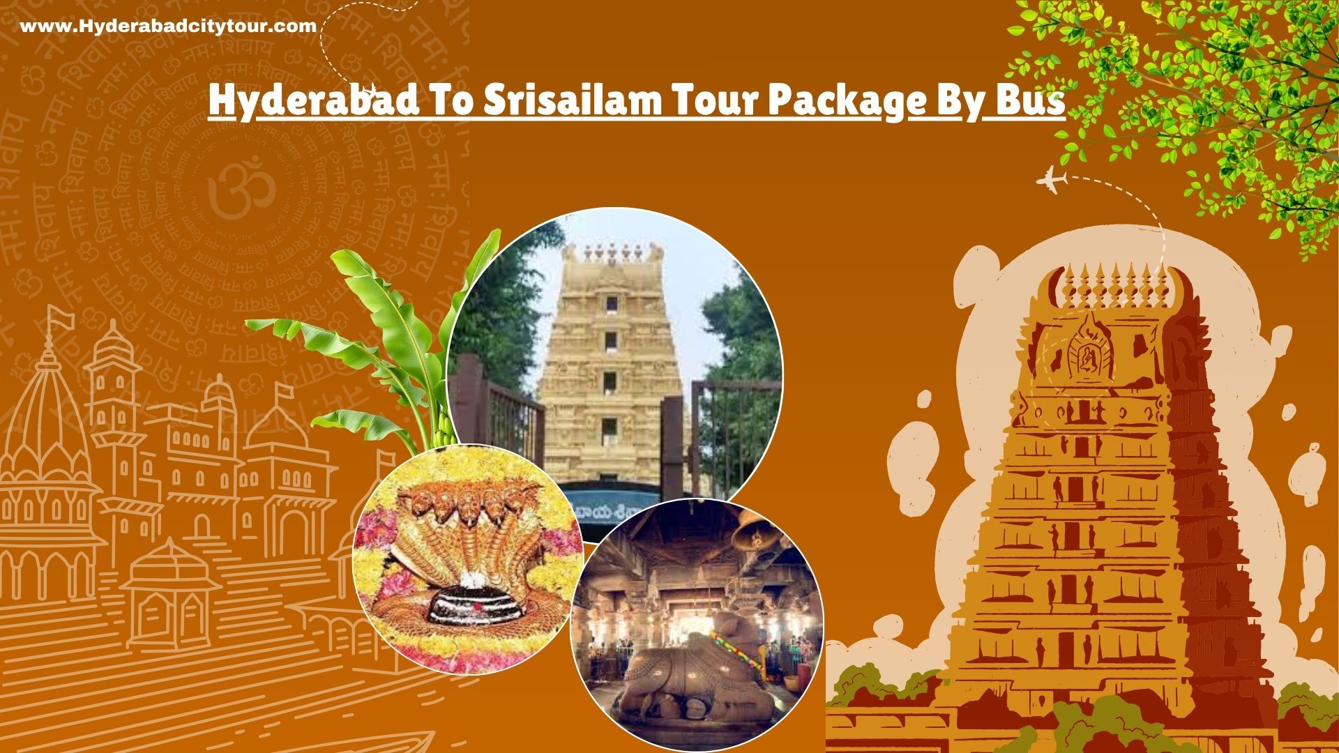 Hyderabad To Srisailam Tour Package By Bus