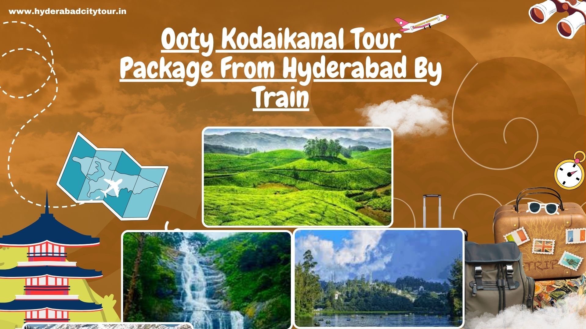 Ooty Kodaikanal Tour Package From Hyderabad By Train